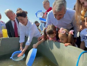 Edirne’de 10 Milyon Yavru Sazan Baraj ve Göllere Bırakıldı