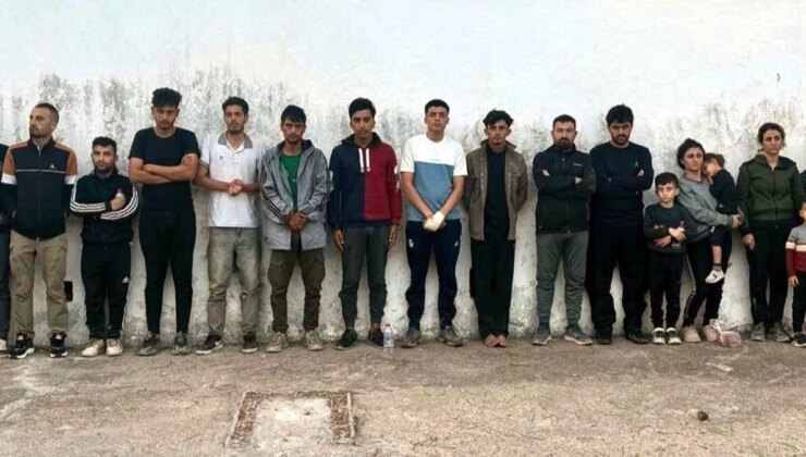 Edirne’de 27 kaçak göçmen yakalandı
