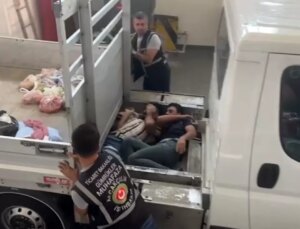 Edirne’de Bâtın Bölmede Yakalanan 5 Kaçak Göçmen