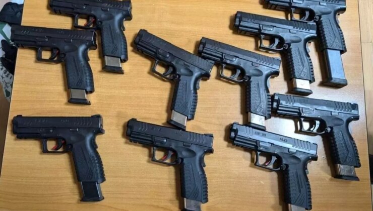 Edirne’de Kaçak Tabanca Yakalandı