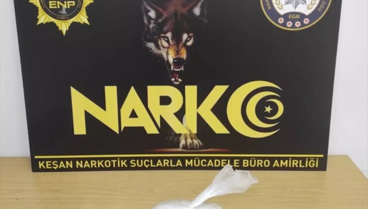 Edirne’de Operasyonda 1 Kilo 60 Gram Sentetik Uyuşturucu Ele Geçirildi