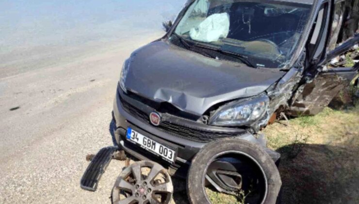 Edirne’de trafik kazasında 6 kişi yaralandı