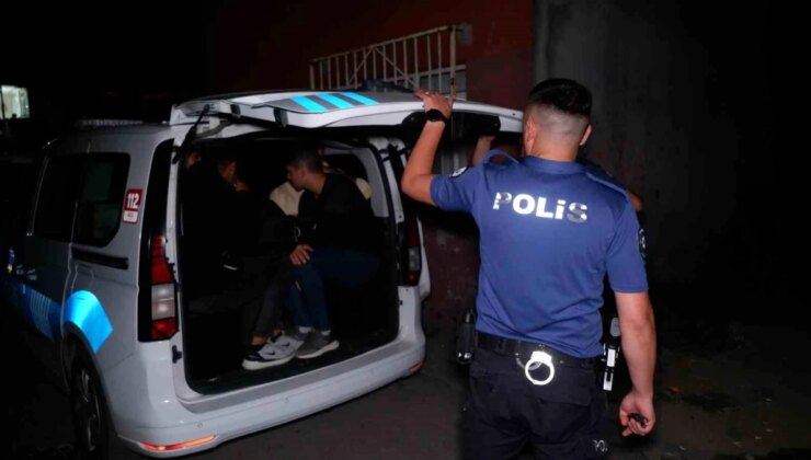 Edirne’de yapılan baskında 45 kaçak göçmen yakalandı