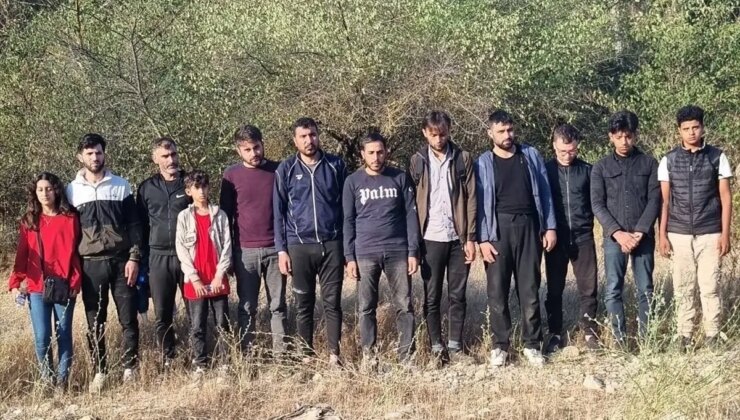 Edirne’de yurda yasa dışı yollarla giren 48 sistemsiz göçmen yakalandı