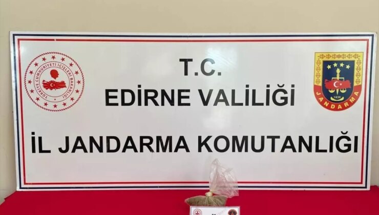 Keşan’da Uyuşturucu Operasyonu: Kuşkulu Gözaltına Alındı
