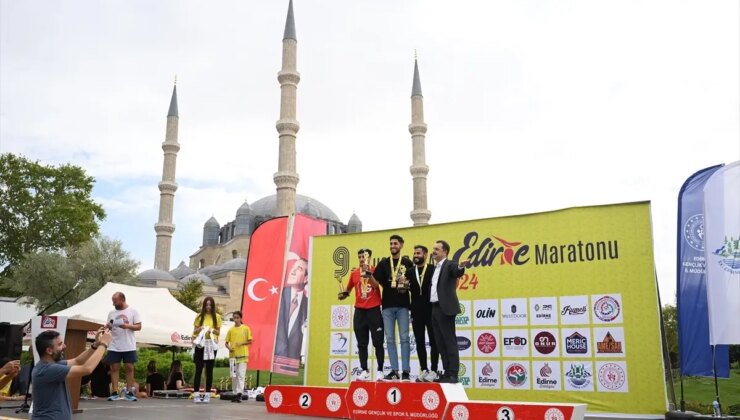 9. Memleketler arası Edirne Maratonu Koşuldu