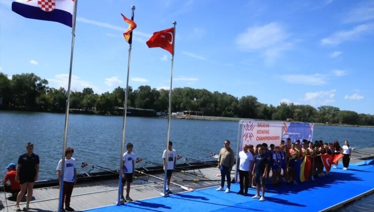 Edirne’de Balkan Kürek Şampiyonası’nın Birinci Gün Yarışları Tamamlandı
