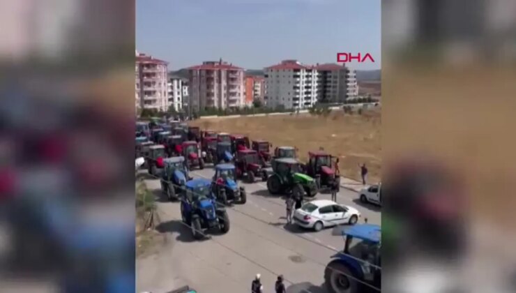 Keşan’da CHP’nin düzenlediği çiftçi yürüyüşüne müsaade verilmedi