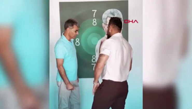 Ressam Abdullayev, Yusuf Dikeç’in Tablosunu Depremzedelere Bağışlayacak