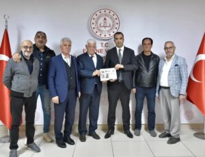 Edirne Kültür Derneği Başkanı Eğitim Müdürü’nü Ziyaret Etti