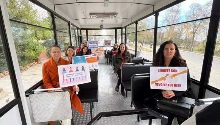 Edirne’de Bayan Muhtarlardan Bayana Yönelik Şiddete Karşı Farkındalık Aktifliği