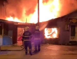 Edirne’de Depo Yangını: Maddi Hasar Oluştu
