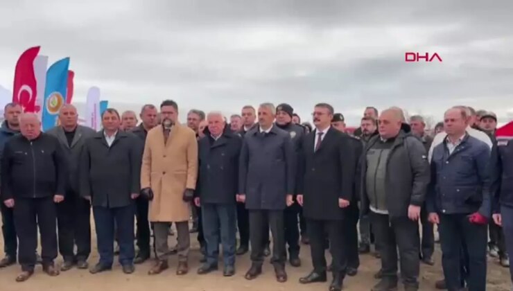 Edirne’de Dünya Ağaçlandırma Günü’nde 2 Bin Fidan Dikildi