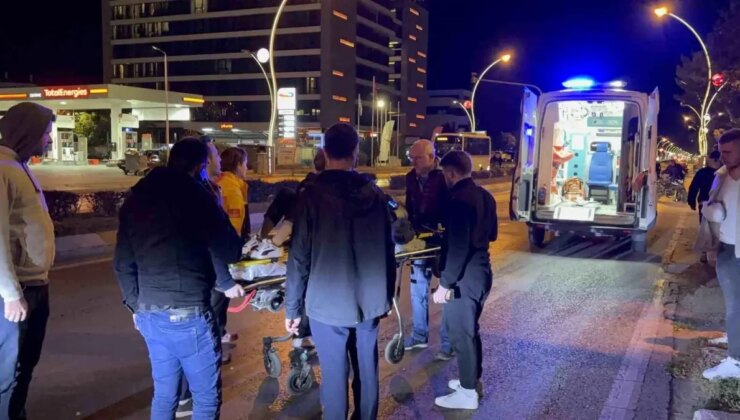 Edirne’de Motosiklet Kazası: Şoför Yaralandı