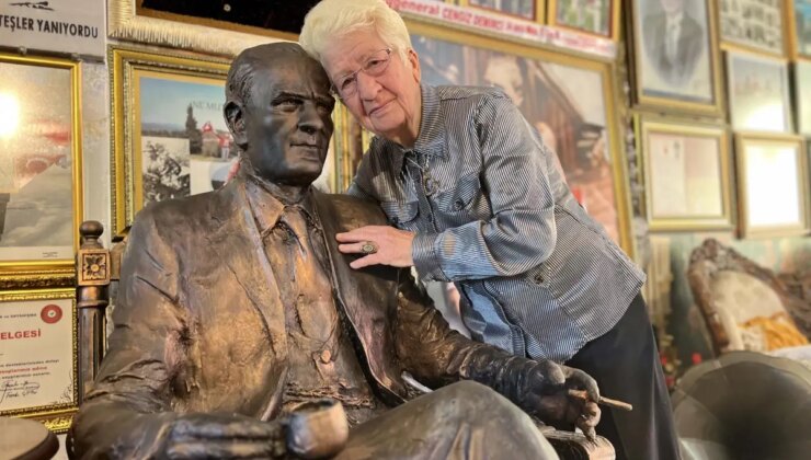 Edirne’deki Kutsal Teyze’nin Atatürk Sevgisi Rus Televizyonuna Bahis Oldu