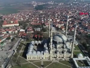 Selimiye Camii’nde Onarım Çalışmaları Tüm Süratiyle Devam Ediyor