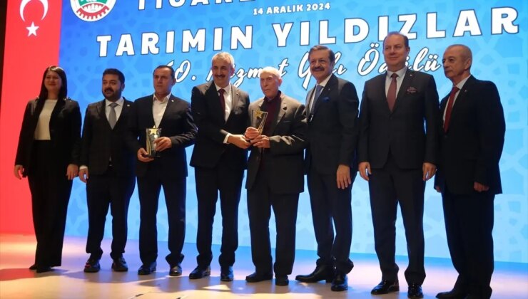 Edirne Ticaret Borsası’nda ‘Tarımın Yıldızları Ödülleri’ Merasimi Düzenlendi