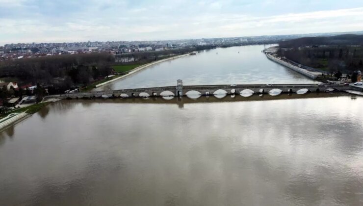 Edirne’de ırmakların debileri düşüyor