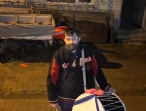 Davulcunun bahşiş pazarlığı gülümsetti