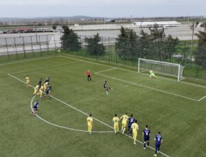 Edirne’de amatör futbol grubu tek penaltı atışı için 226 kilometre yol katetti