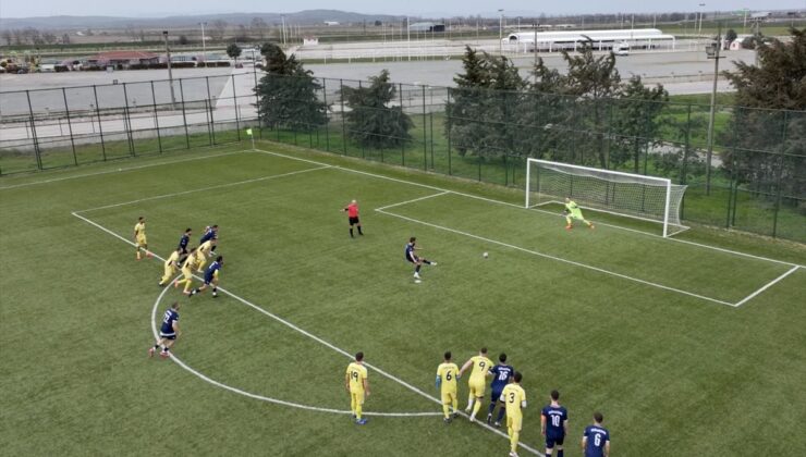 Edirne’de amatör futbol grubu tek penaltı atışı için 226 kilometre yol katetti