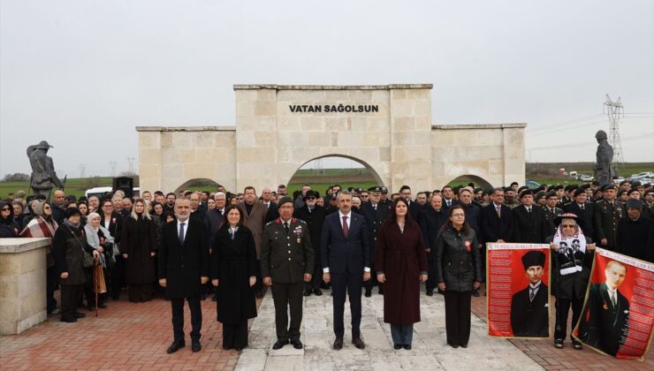 Trakya’da 18 Mart Şehitleri Anma Günü hasebiyle merasimler düzenlendi