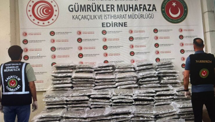 Edirne ve İstanbul’da 420 kilo esrar ele geçirildi