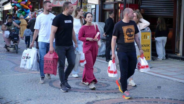 Edirne’de bahar yoğunluğu: Yerli ve yabancı turist akını