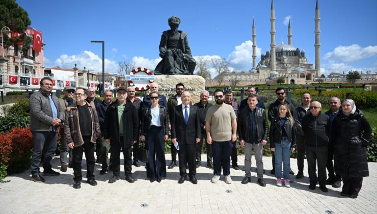 Edirne’de inşaat mühendisleri Mimar Sinan’ı andı