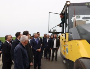 Edirne’de köy yolları yenileniyor