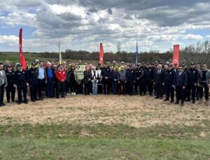 Edirne’de Polis Şehitleri Hatıra Ormanı Kuruldu