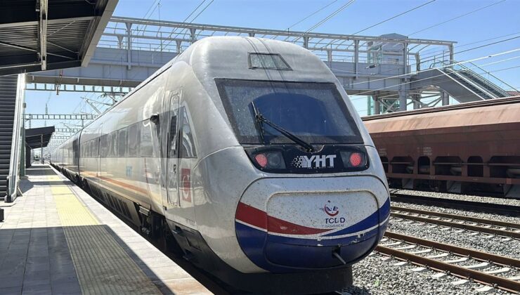 Halkalı-Kapıkule Süratli Tren Projesi’nin Edirne etabında test sürüşleri başladı