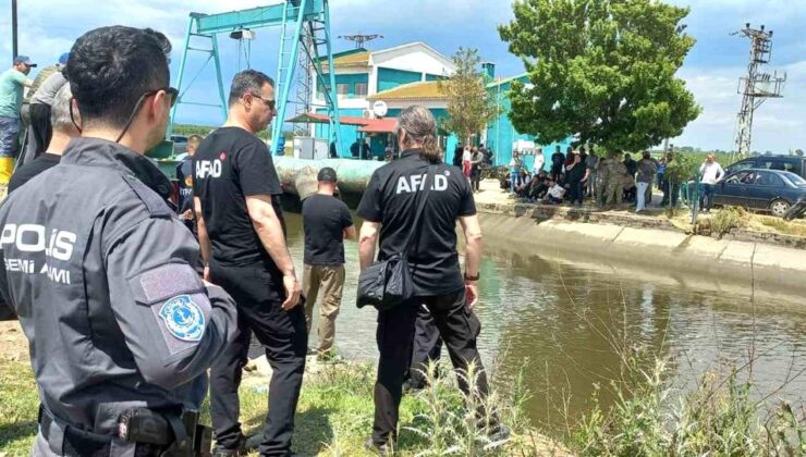 Balık tutmak için gittiği sulama kanalında hayatını kaybetti