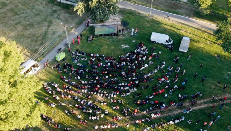 Edirne Sarayiçi’nde ulusal maç heyecanı