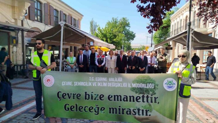 Edirne’de Türkiye Etraf Haftası Kortej Yürüyüşü ve Merasimle Kutlandı