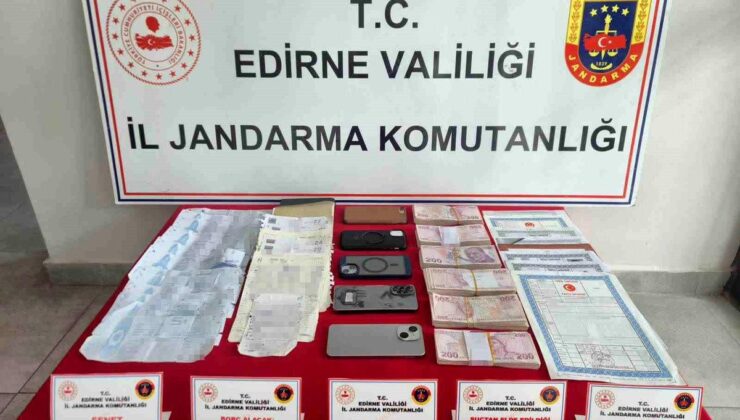 Keşan’da 6 kuşkulu “tefecilik” savıyla gözaltına alındı