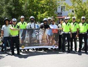 Edirne Emniyeti, motosiklet kazalarını inançlı sürüş eğitimiyle azaltmayı hedefliyor