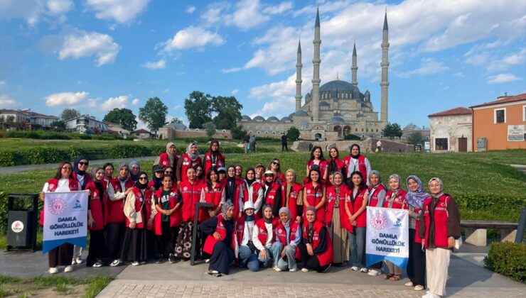 Edirne’de “Damla Gönüllülük Hareketi” proje çalışması başladı