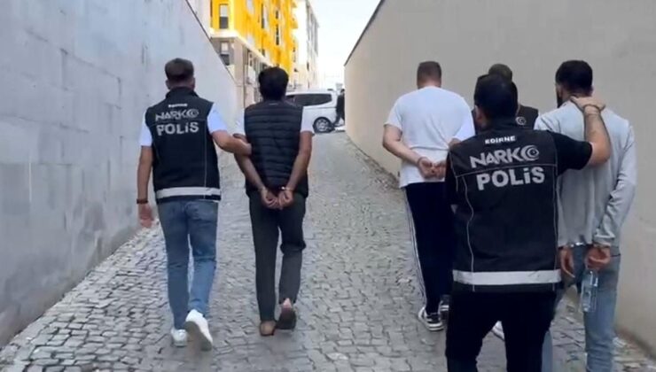 Edirne’de uyuşturucu operasyonu: 2 tutuklama