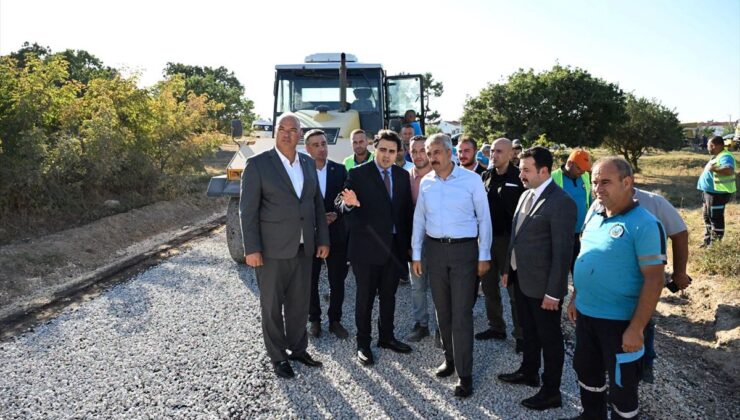 Enez kıyı güzergahında kesintisiz asfalt ulaşımı sağlanacak