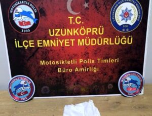 Uzunköprü’de Yunus timlerinden uyuşturucu operasyonu: 2 kuşkulu hakkında süreç başlatıldı
