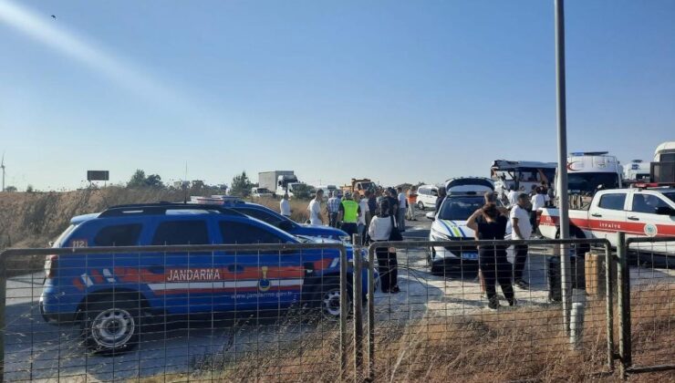 Tekirdağ’da Zincirleme Kaza: 5 Yaralı